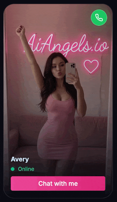 Animación de llamada en AI Angels tras el control 18+
